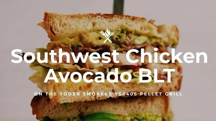 Southwest Chicken Avocado Bacon Lettuce Tomato Sandwich