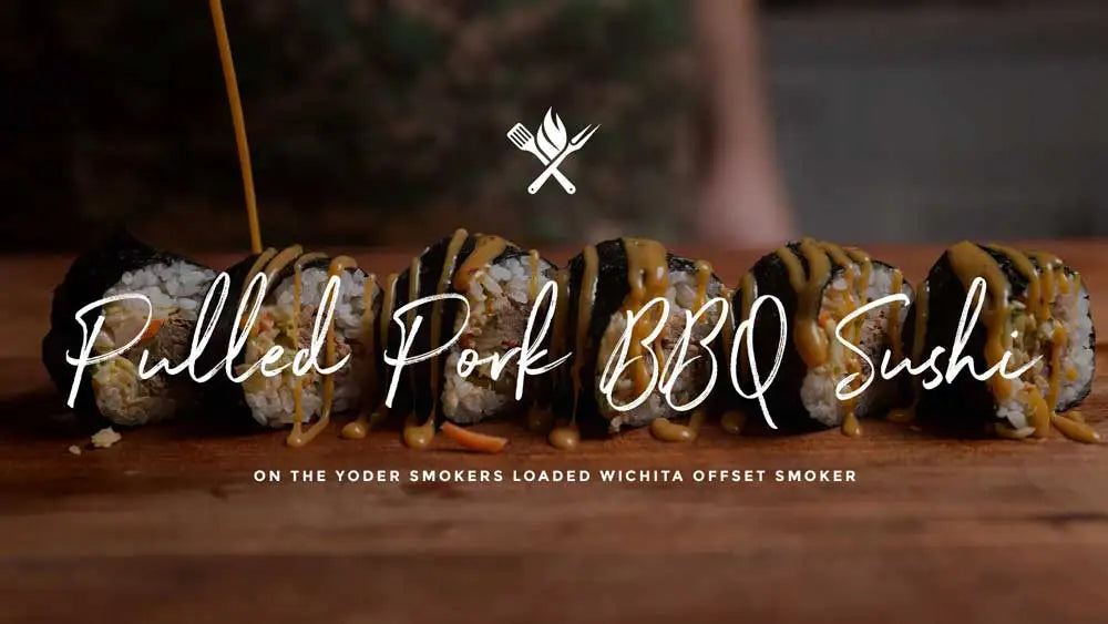 Pulled Pork BBQ Sushi Rolls Recipe