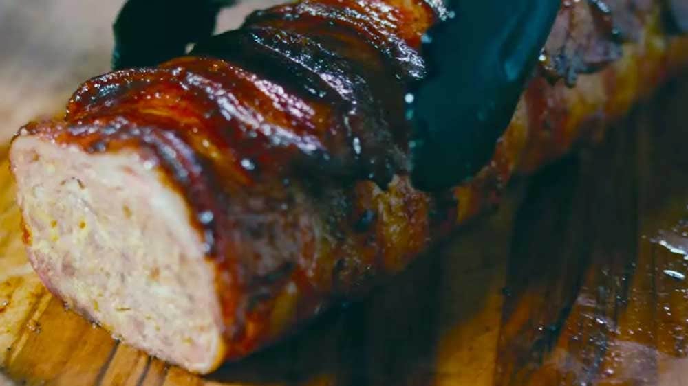 House of Q's Cranked Up Smoked Meatloaf