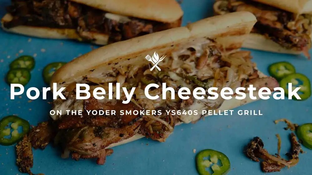 Pork Belly Cheesesteak Sandwich Recipe