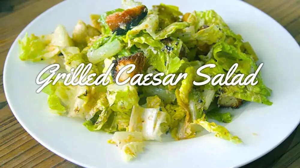 How To Make Grilled Caesar Salad