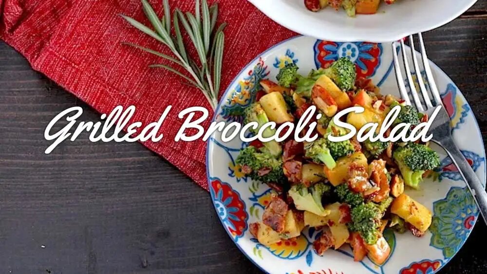 How To Prepare Grilled Broccoli Salad