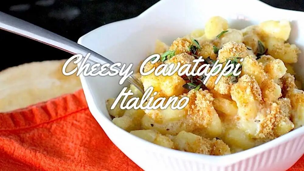 Cheesy Cavatappi Italiano Recipe