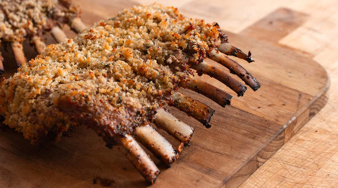 Parmesan Crusted Rack of Lamb Recipe