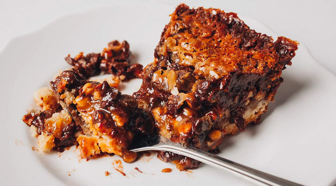 Salted Caramel Chocolate Hazelnut Bars