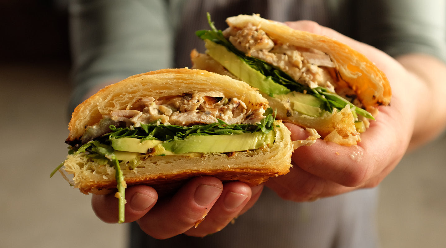 Grilled Chicken Salad Croissant