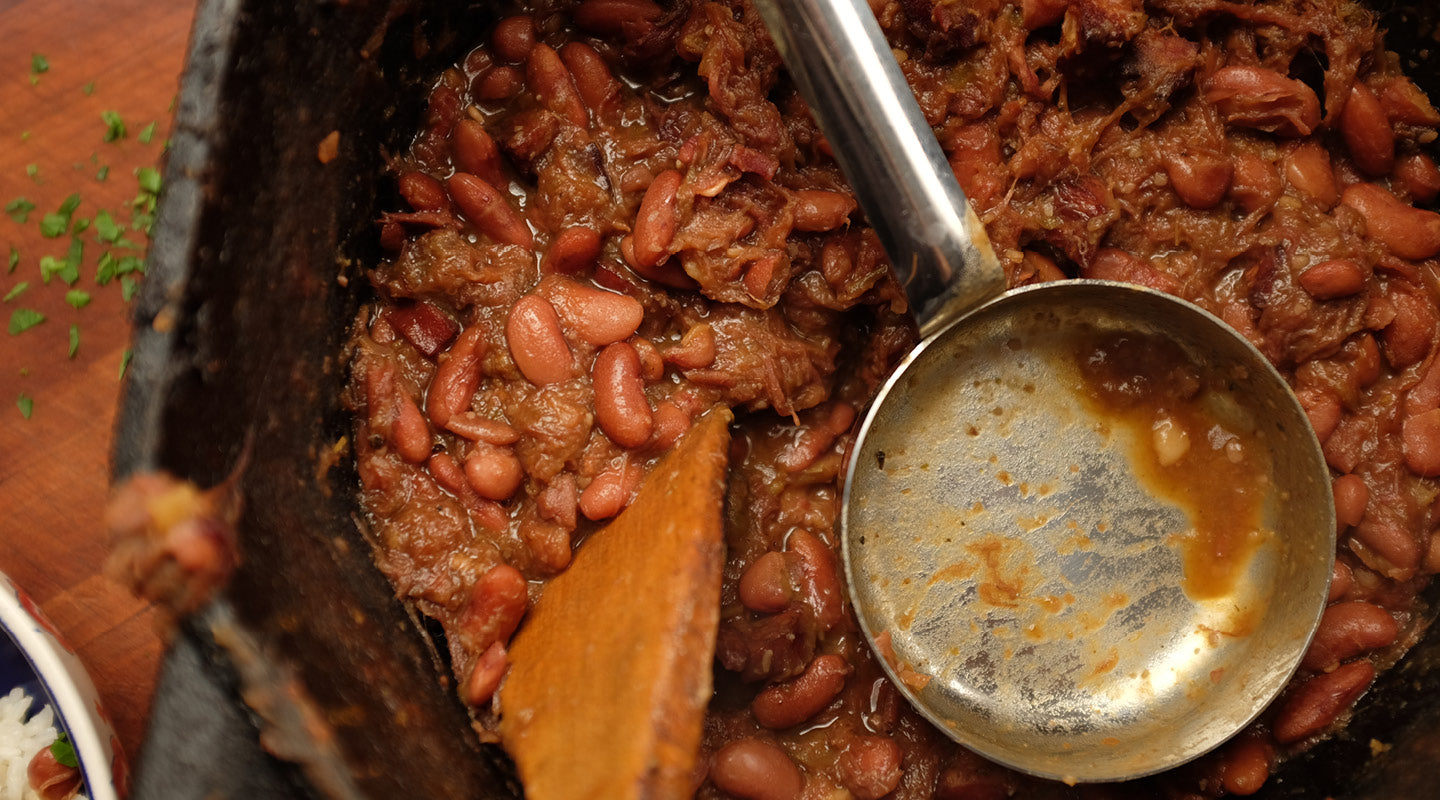 Red Beans & Rice with Ham Hock Stock