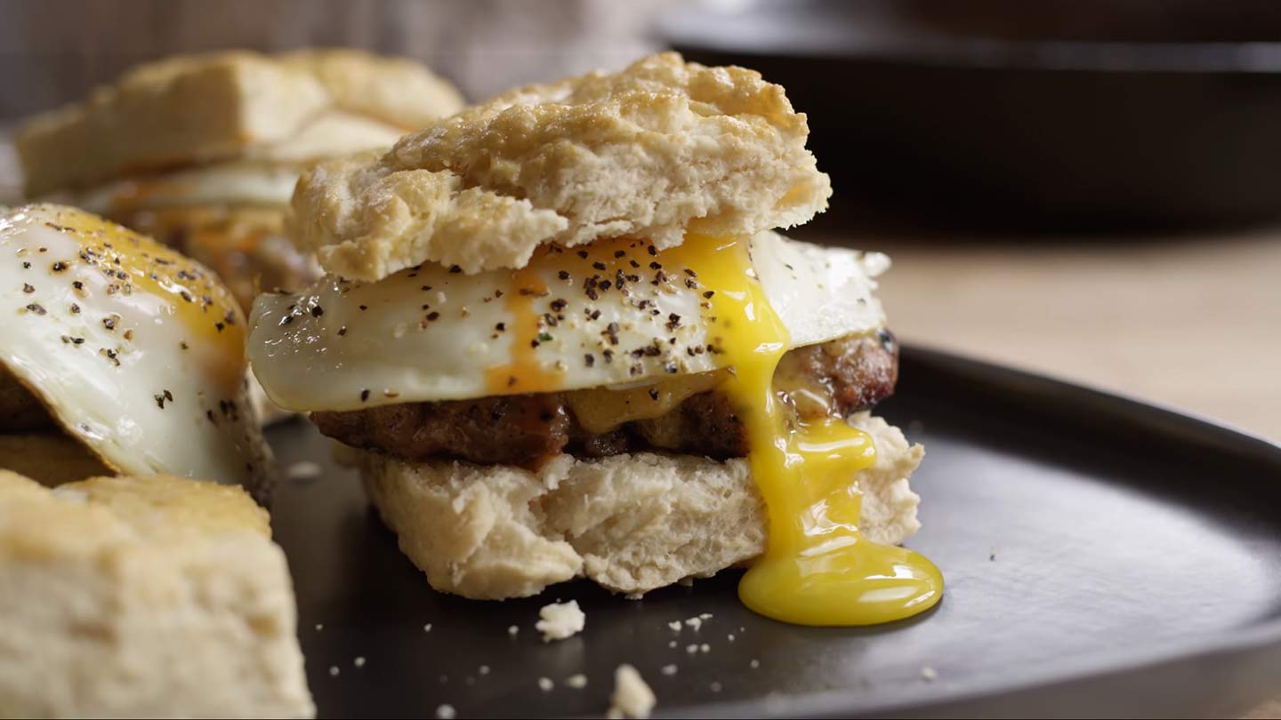 Sausage Egg & Cheese Biscuit Recipe