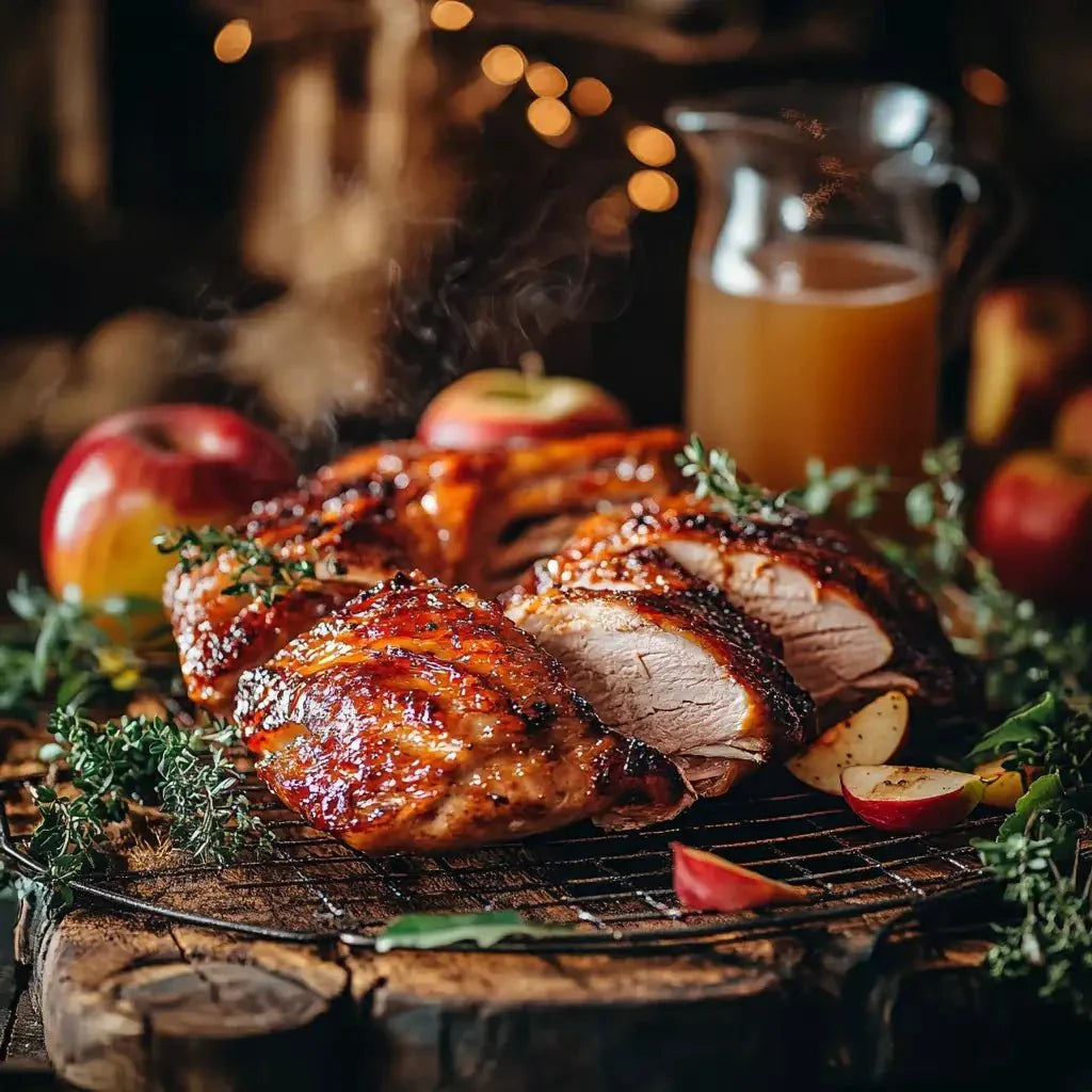 Cider‑Brined Barbecue Turkey Recipe – Apple BBQ Turkey