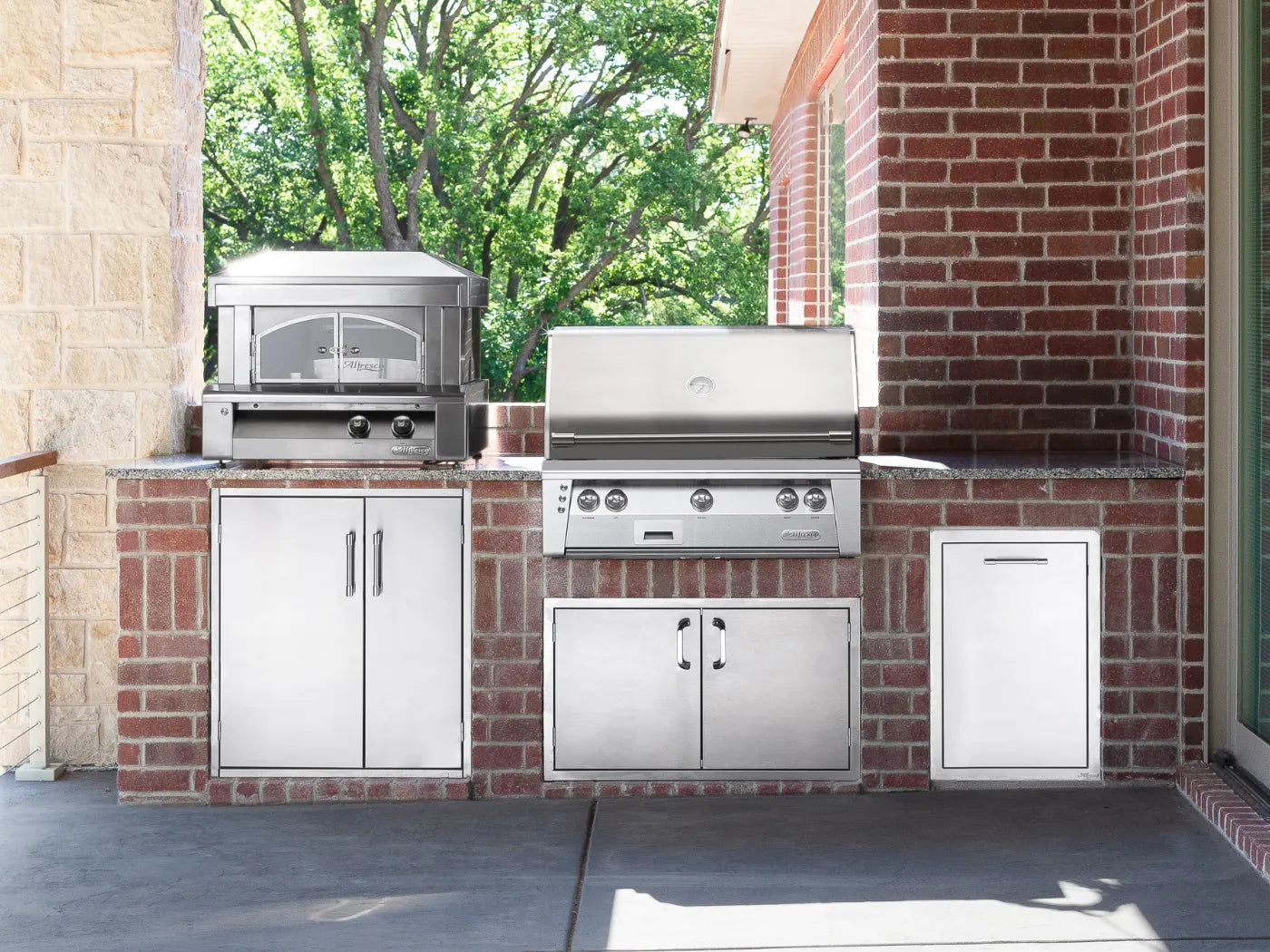 Outdoor sales grill store