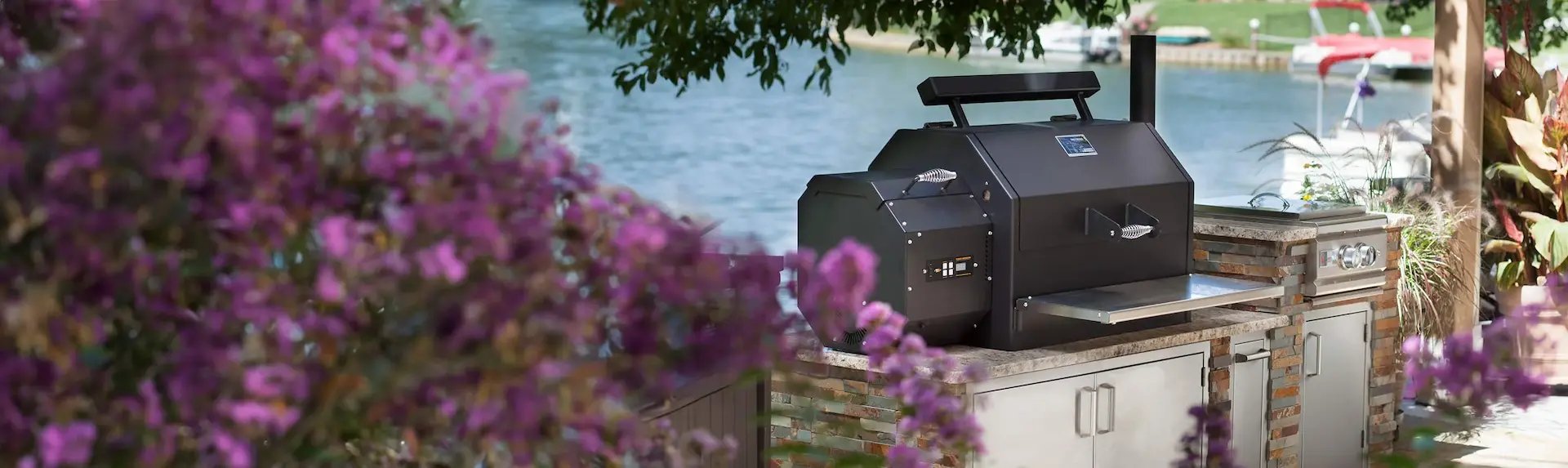 Prefab BBQ Grill Island