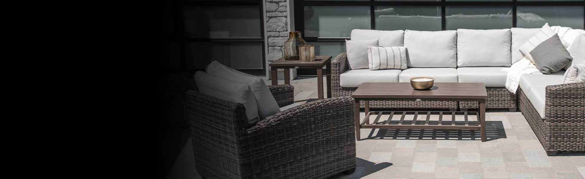 Outdoor Sectional Couches and Sofas