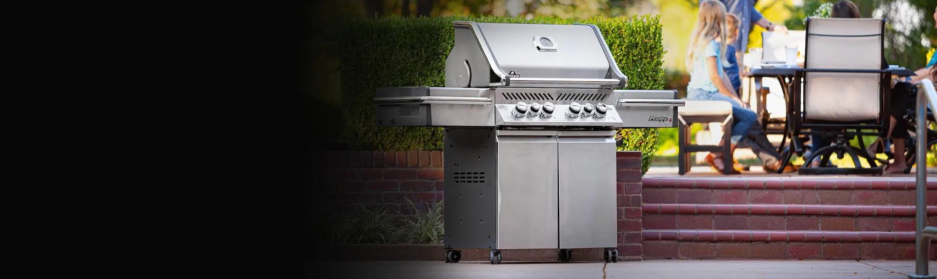 Gas BBQ Grills for patio and outdoor kitchens