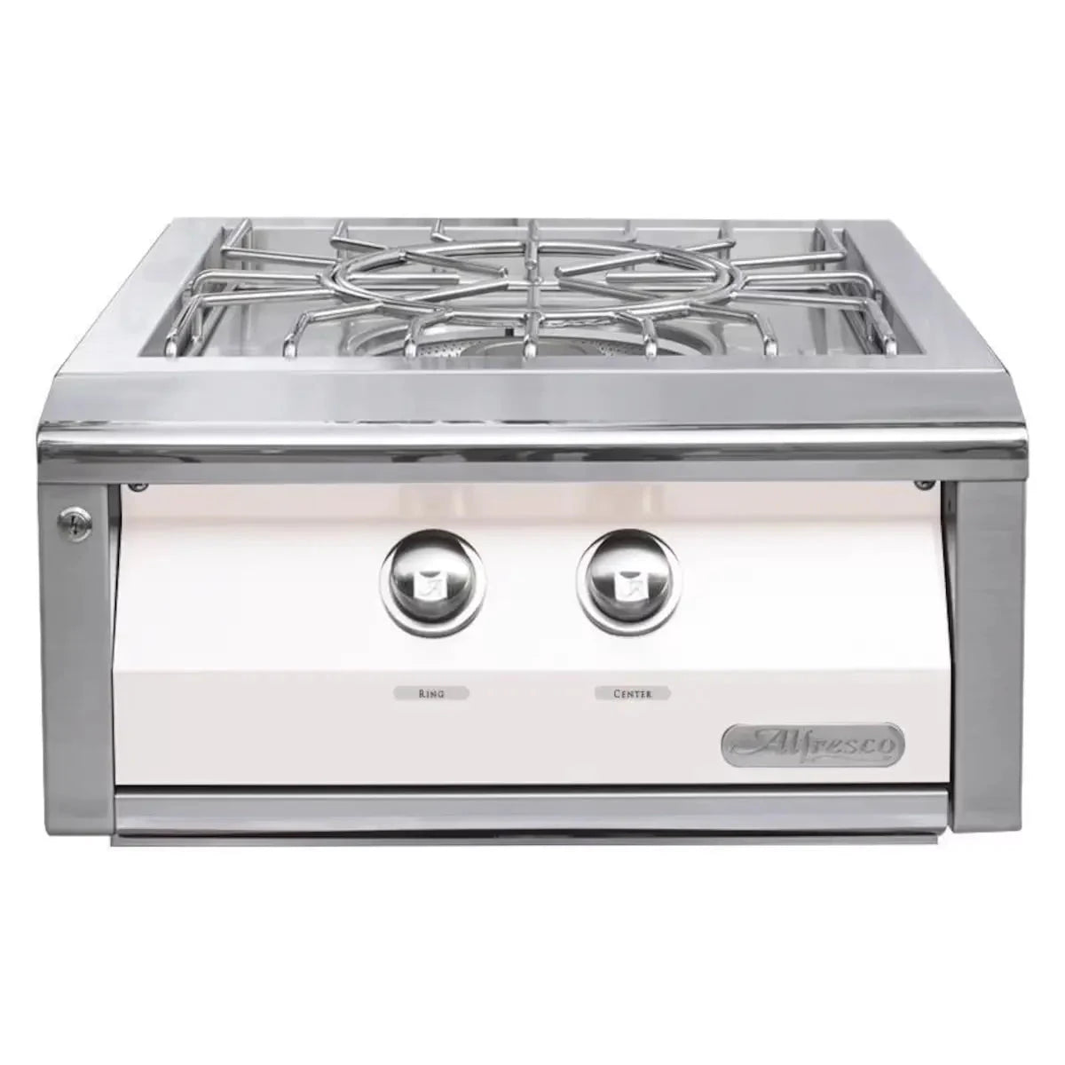 Alfresco Grills 24" VersaPower Gas Side Burner Outdoor Grills Natural Gas / Signal White Gloss 12046450