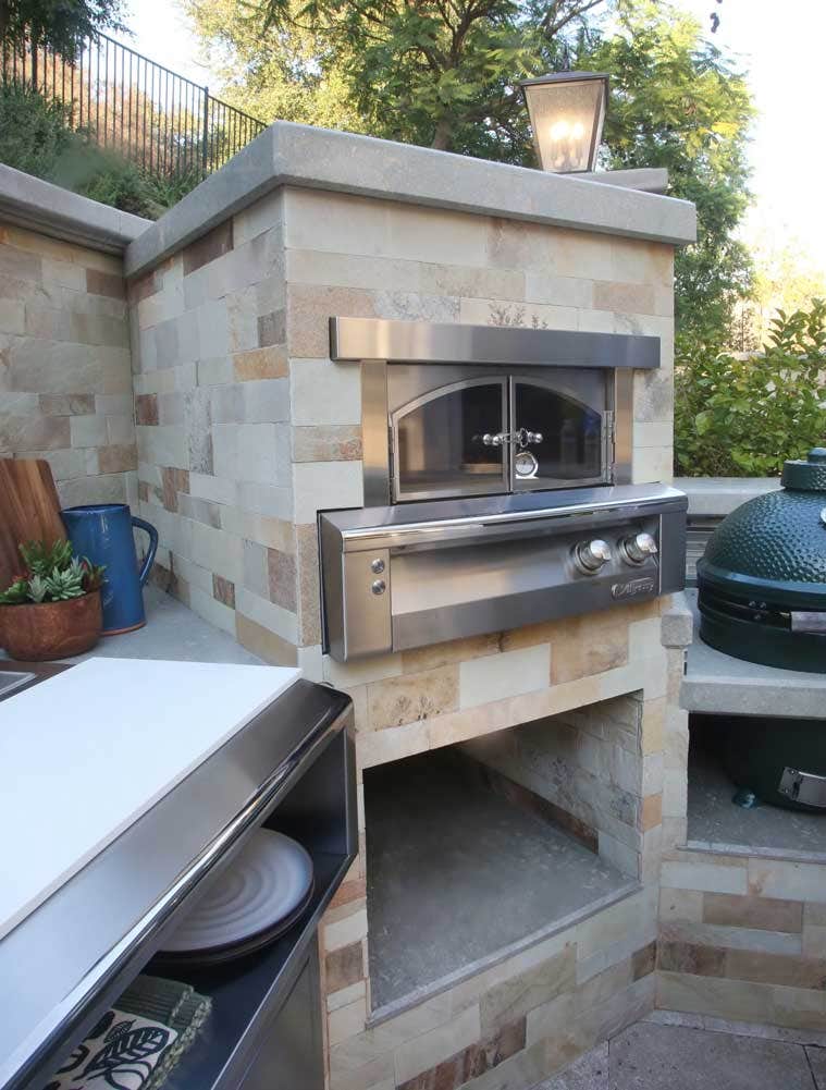 Alfresco Grills 30 inch Built-In Pizza Oven Outdoor Grills