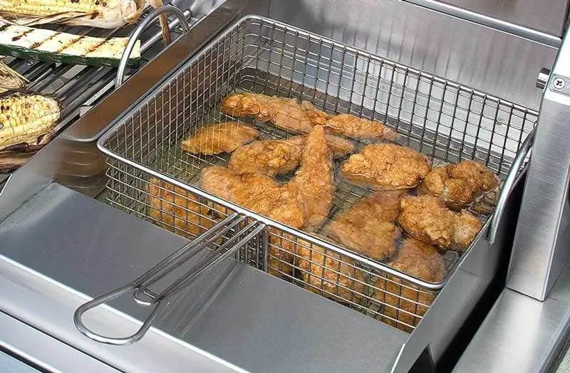 Alfresco Grills Mounted Steamer and Fryer Outdoor Grill Accessories 12023679