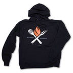 All Things Barbecue Black Pullover Hoodie Small 12033945