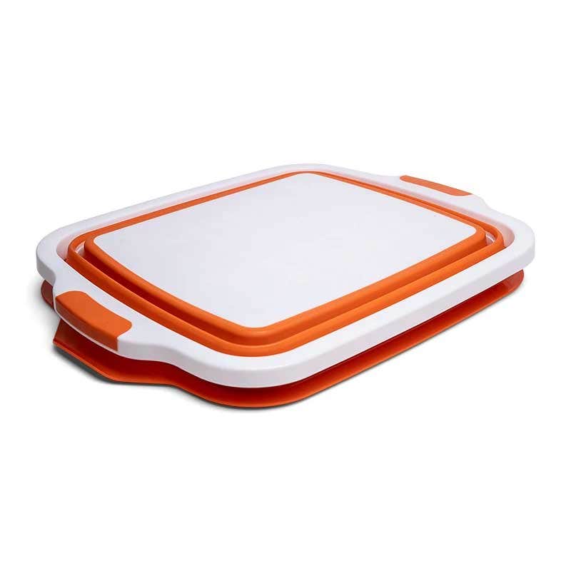 ATBBQ Collapsible Prep Tub with Built-in Cutting Board Kitchen Tools & Utensils 12038242