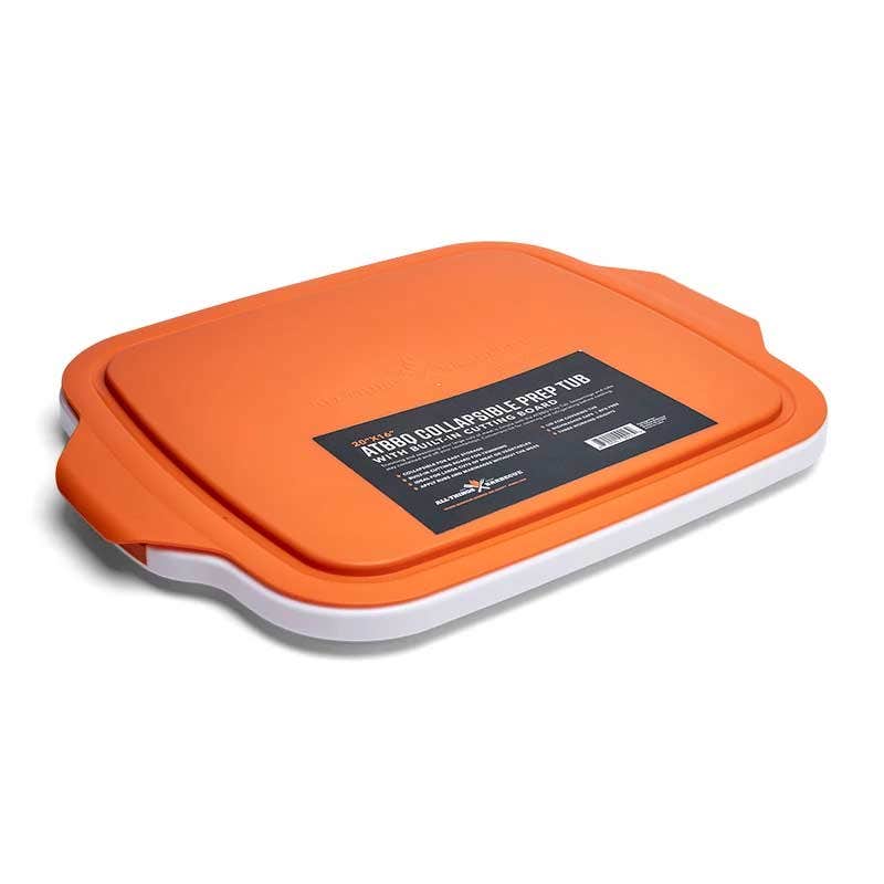 ATBBQ Collapsible Prep Tub with Built-in Cutting Board Kitchen Tools & Utensils 12038242