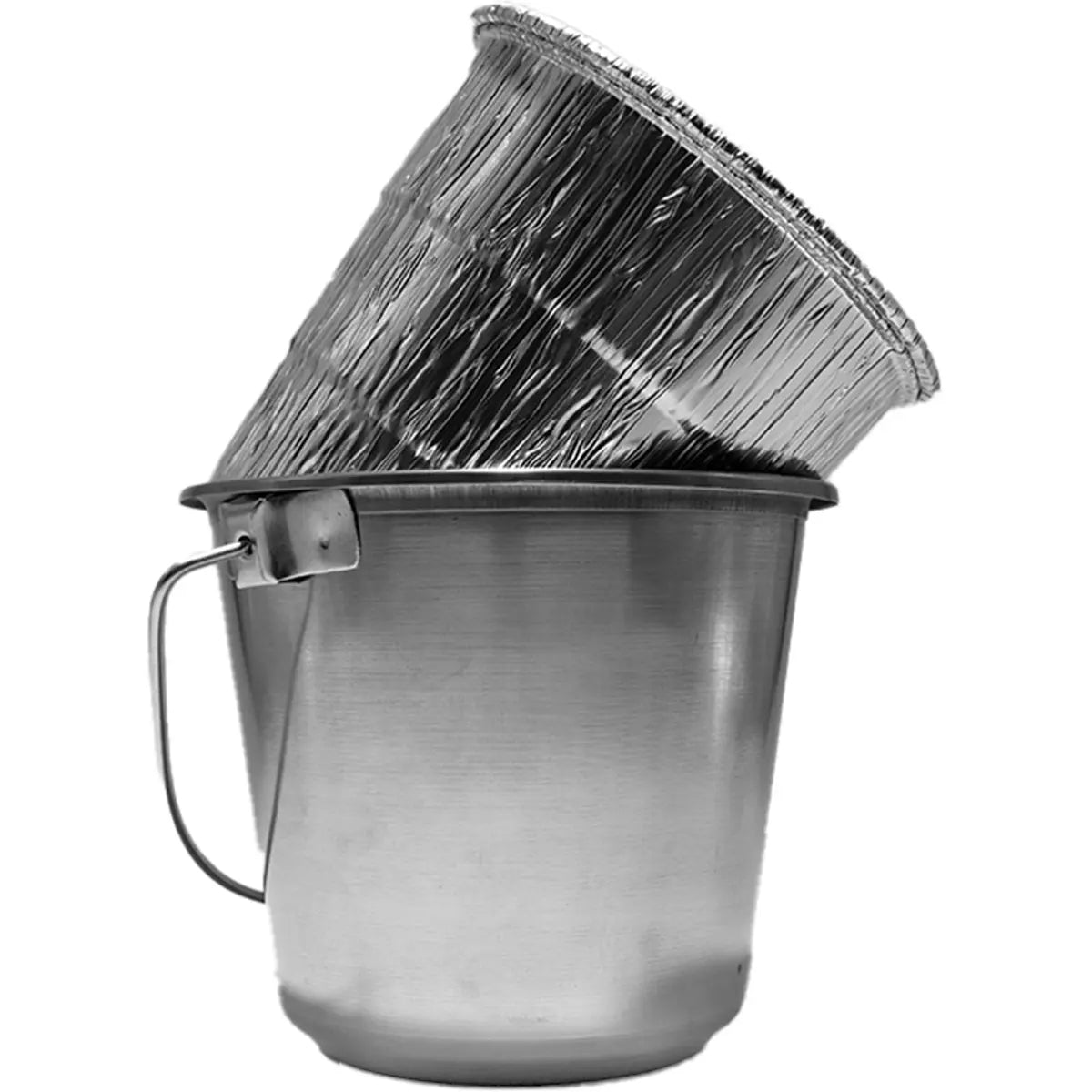 ATBBQ Disposable Drip Bucket Liner 5-Pack for 1-Quart and Yoder Smoker Drip Bucket Outdoor Grill Accessories 12045124