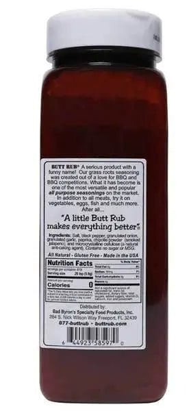 Bad Byron's Butt Rub Seasonings & Spices 26 oz. 12021007