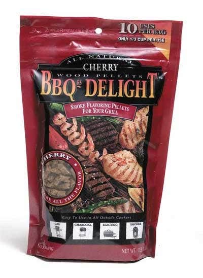 BBQr's Delight Grilling Pellets, 1lb Bag Firewood & Fuel Cherry 13040008