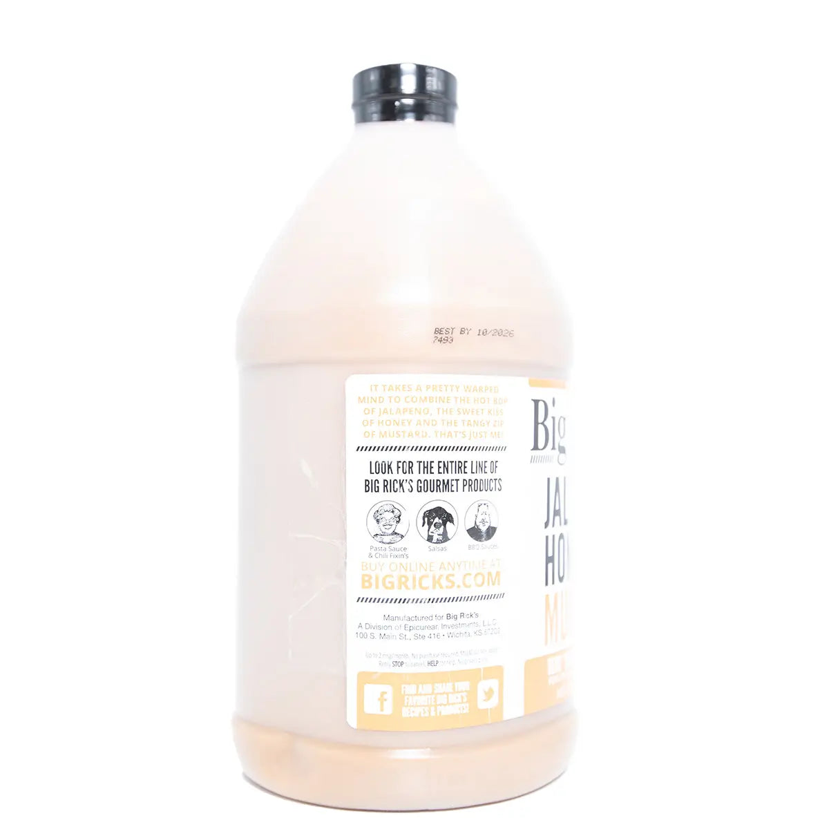 Big Rick's Jalapeno Honey Mustard Condiments & Sauces