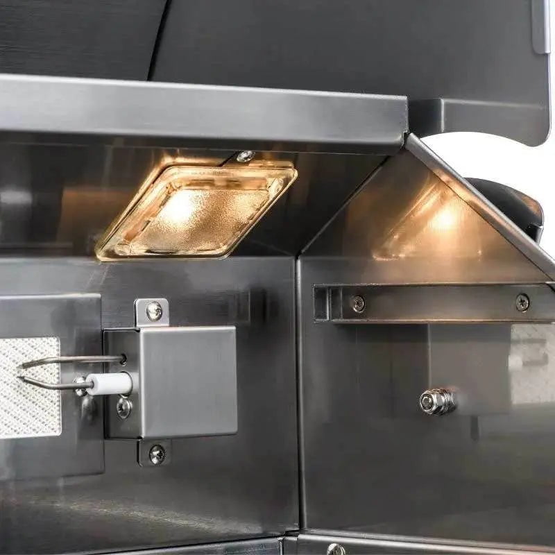 Blaze Grills Marine Grade Premium LTE 32” 4-Burner Gas BBQ Grill with Rear Burner and Built-In Lights Outdoor Grills