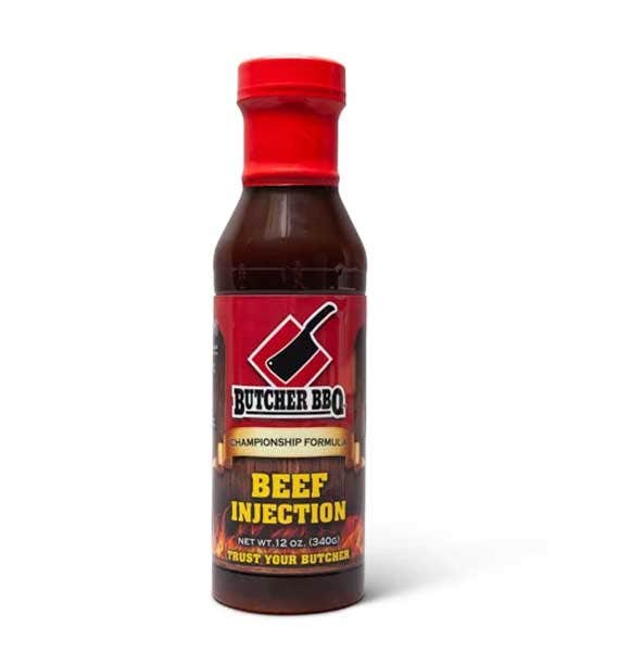 Butcher BBQ Liquid Beef Injection, 12 oz. Marinades & Grilling Sauces 12026306