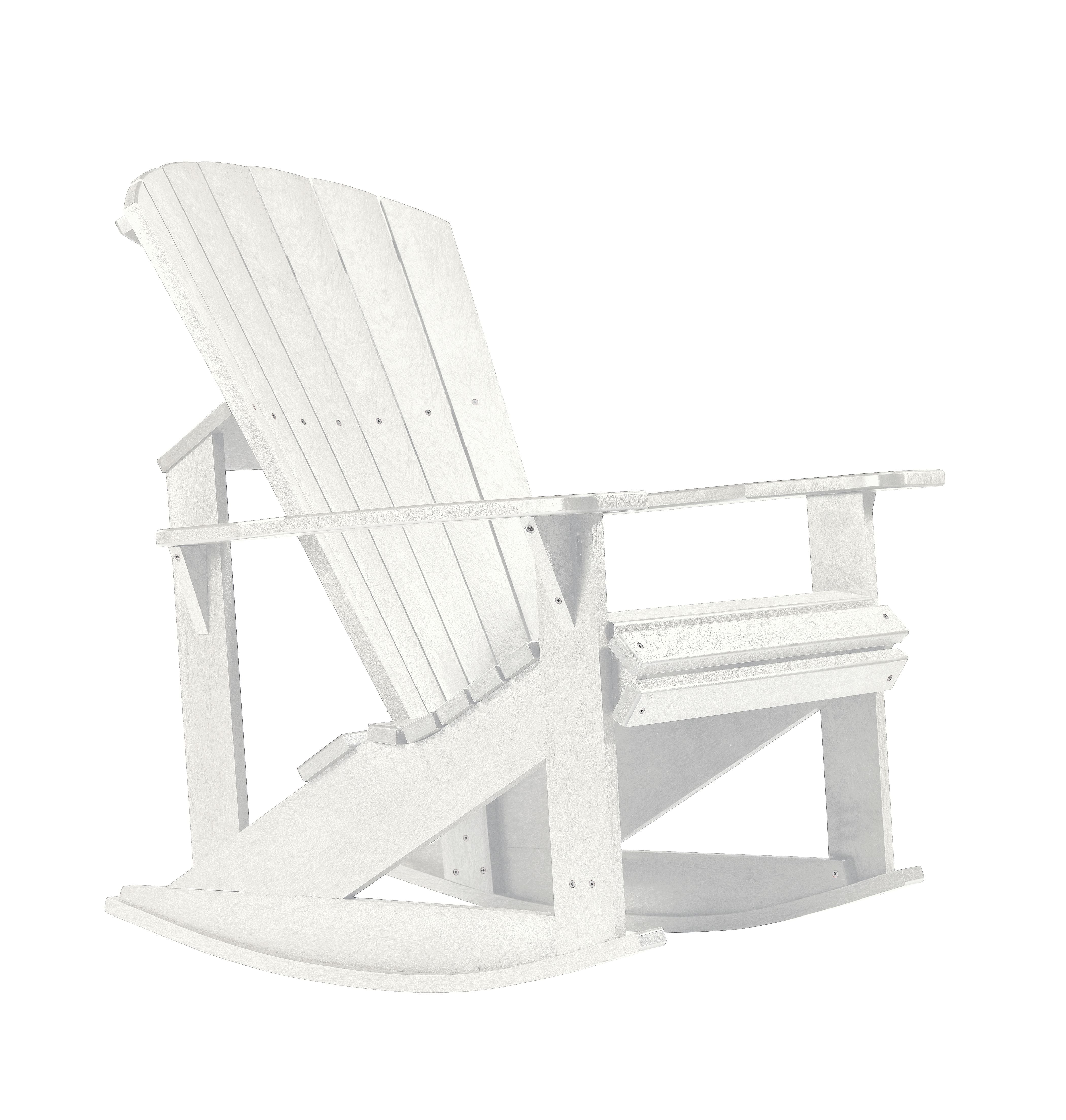 C.R. Plastic Products Adirondack Rockers Outdoor Chairs