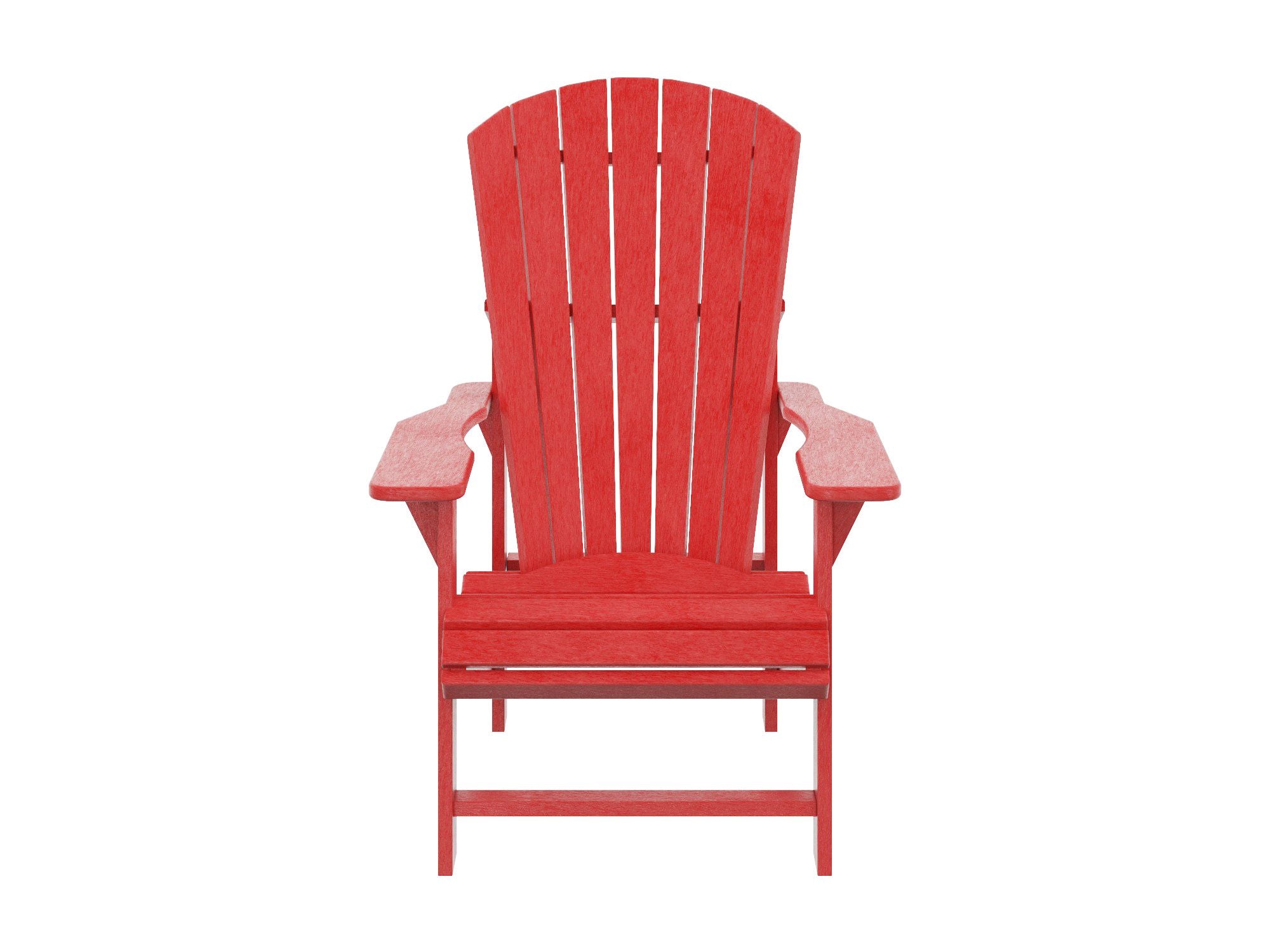 C.R. Plastic Products Upright Adirondack Chair Outdoor Chairs