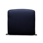 Casual Cushion Deluxe Dining Seat Cushion in Canvas Navy Chair & Sofa Cushions 12026852