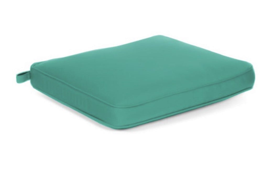 Casual Cushion Deluxe Dining Seat Cushion in Sparkle Turquoise Chair & Sofa Cushions 12026521