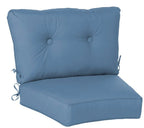 Casual Cushion Estate Series Deep Seating Curved Cushion in Canvas Sapphire Chair & Sofa Cushions 12031121
