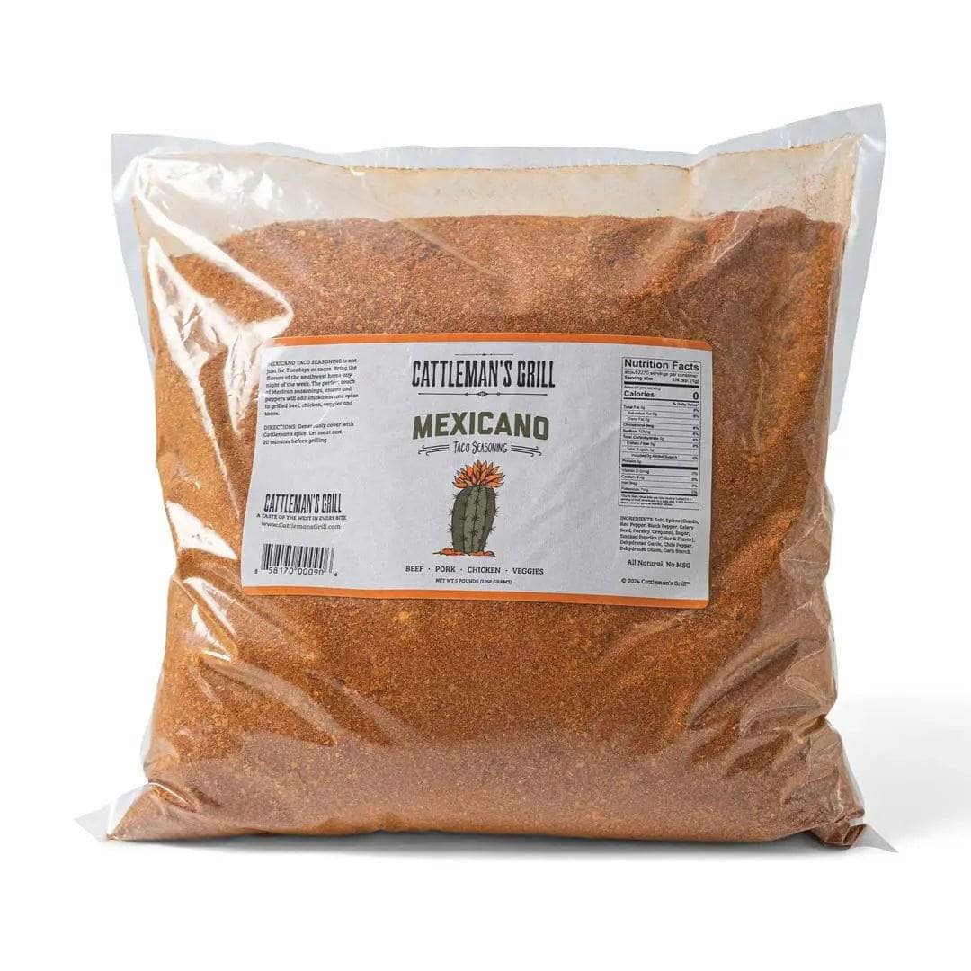 Cattleman's Grill Mexicano Rub & Taco Seasoning Seasonings & Spices 5 lbs. / 1 12044323