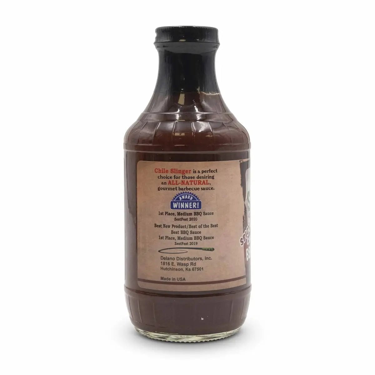 Chile Slinger Chipotle BBQ Sauce Condiments & Sauces 12023993