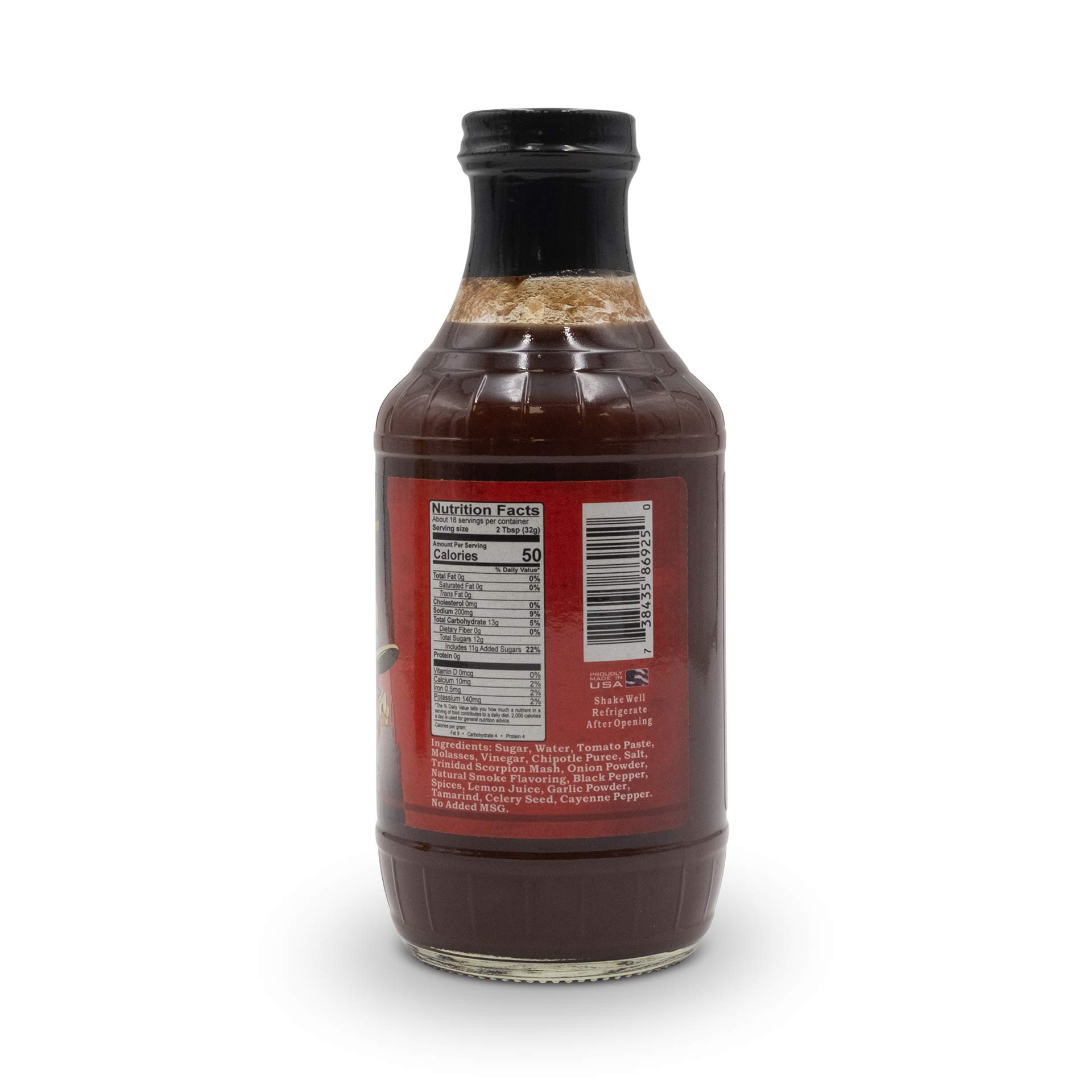 Chile Slinger Extra Hot Scorpion BBQ Sauce 12029890