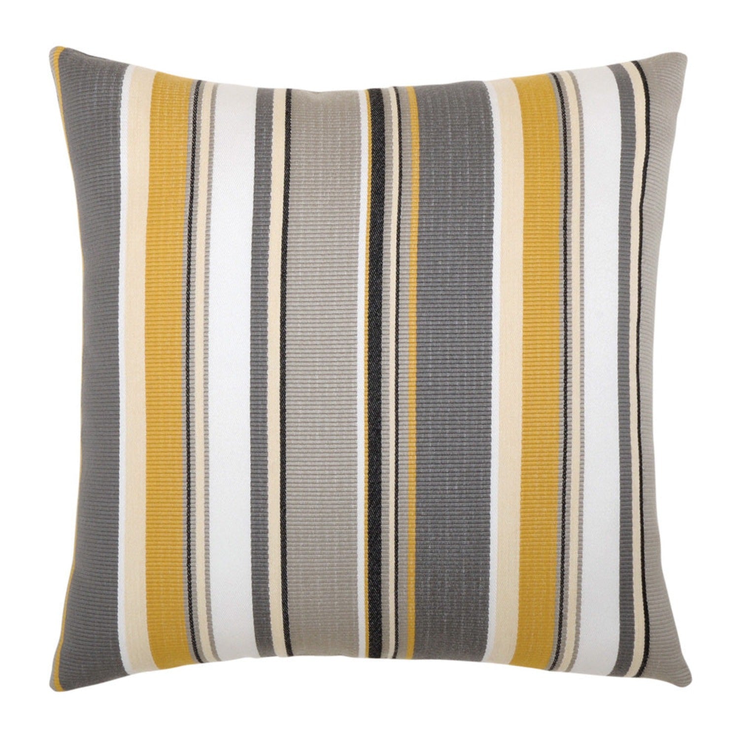 Elaine Smith 20 inch Square Outdoor Pillow - Shadow Stripe - Polyester Fiber Fill Throw Pillows 12031014