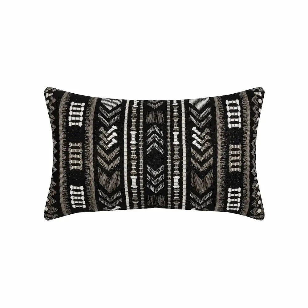 Elaine Smith Essence Ebony Lumbar Pillow - CLEARANCE Throw Pillows 12041451