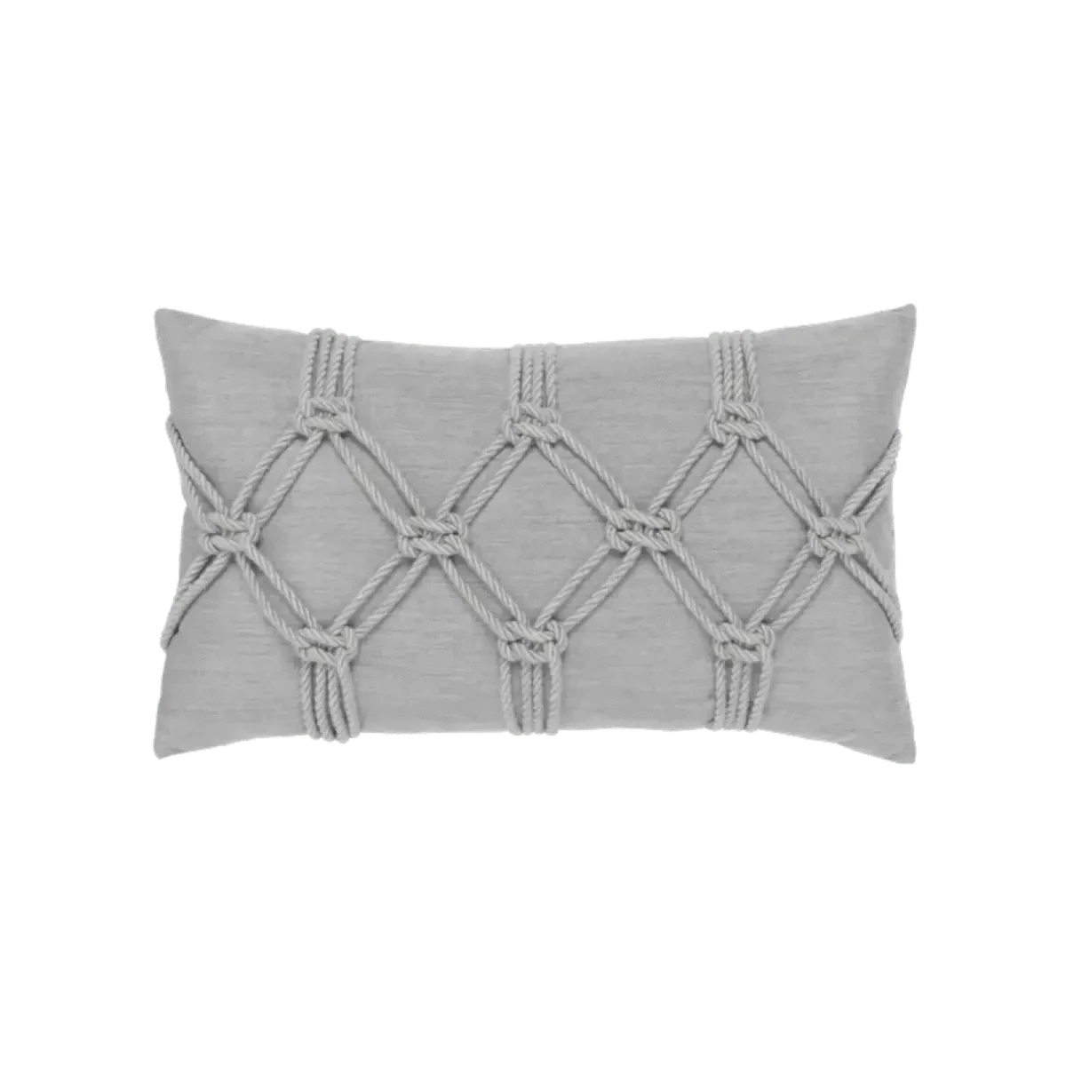 Elaine Smith Granite Rope Lumbar Pillow Throw Pillows 12031011