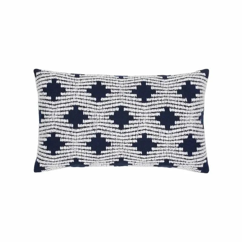 Elaine Smith Pizzazz Indigo Lumbar Pillow Throw Pillows 12041462