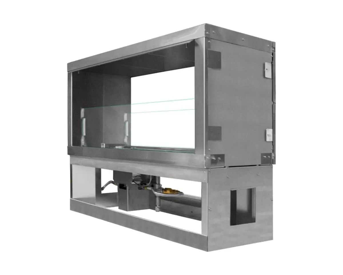 FireGear Kalea Bay Outdoor Fireplace with LED Lighting Outdoor Fireplaces