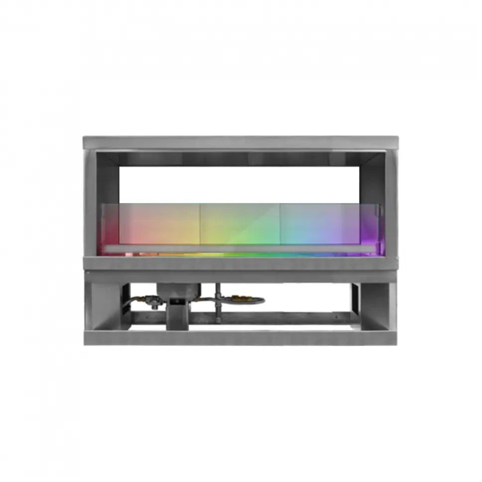 FireGear Kalea Bay Outdoor Fireplace with LED Lighting Outdoor Fireplaces