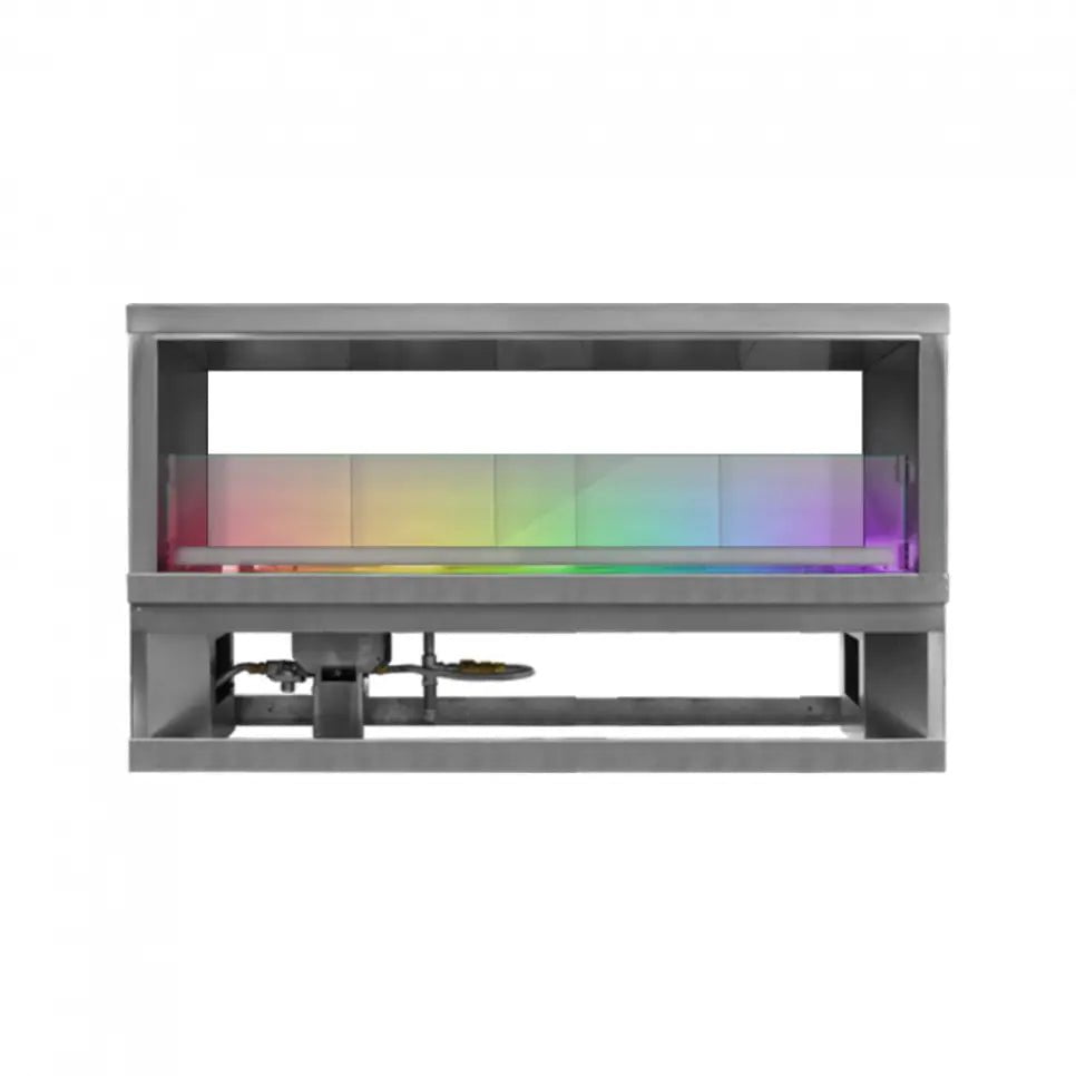 FireGear Kalea Bay Outdoor Fireplace with LED Lighting Outdoor Fireplaces