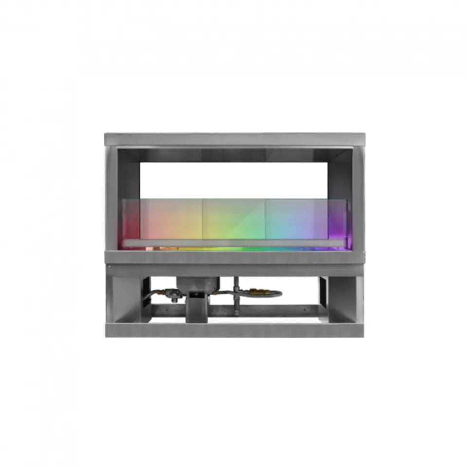 FireGear Kalea Bay Outdoor Fireplace with LED Lighting Outdoor Fireplaces