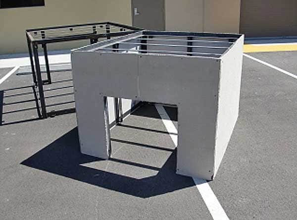 Forno Bravo Cucina Wood Fired Oven Stand Outdoor Grill Carts