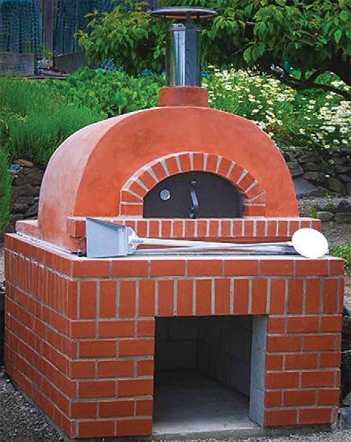 Forno Bravo Toscana Wood Fired Oven, Dome Enclosure Pizza Makers & Ovens