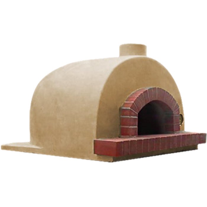 Forno Bravo Toscana Wood Fired Oven, Dome Enclosure Pizza Makers & Ovens Yellow / 44 in. Cooking Surface 12023871
