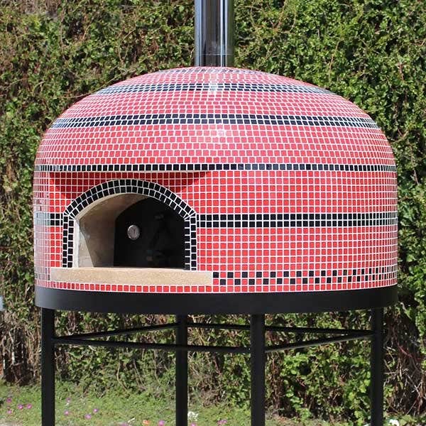 Forno Bravo Vesuvio Wood Fired Oven, With Decorative Stand Pizza Makers & Ovens