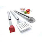 GrillPro 3pc Tube Handle Tool Set Outdoor Grill Accessories 12033208